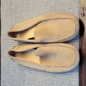 J. Crew Italian Suede Moccasins